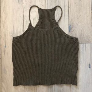 Sweater material Crop top